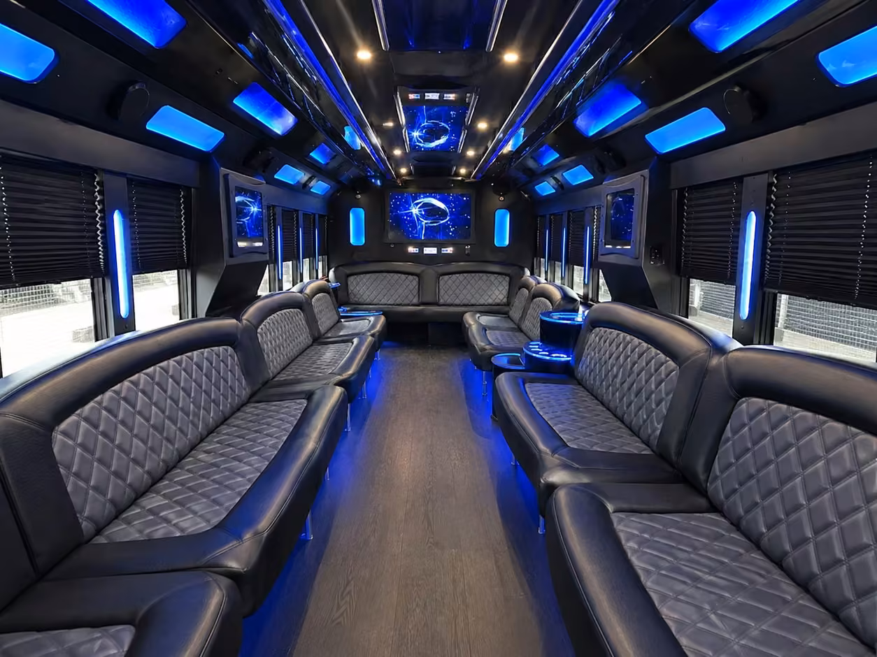 party bus interior