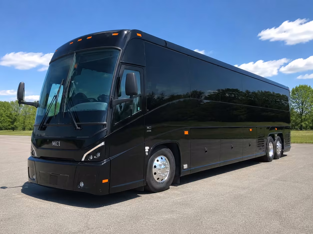 shreveport charter bus exterior