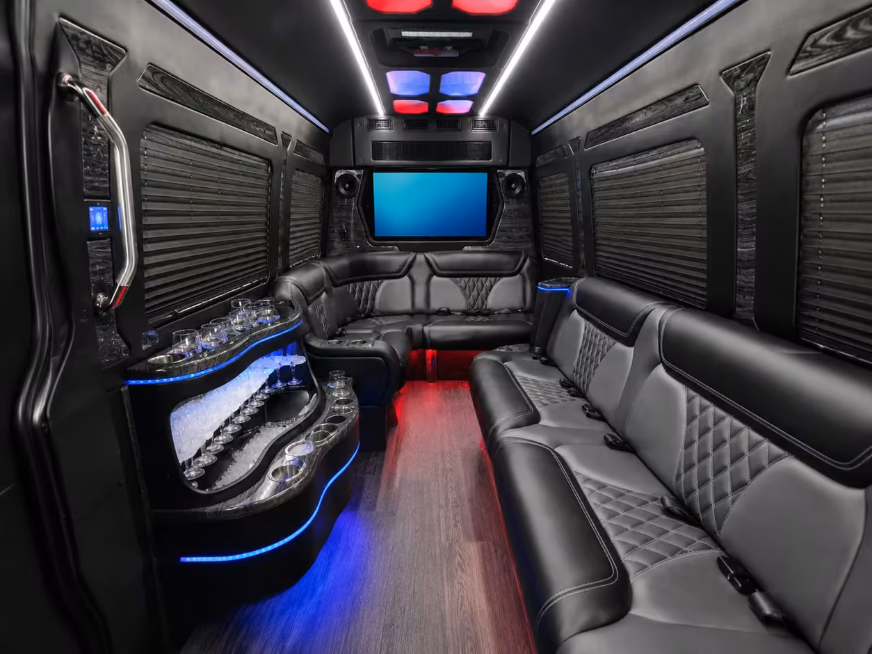 sprinter limo interior